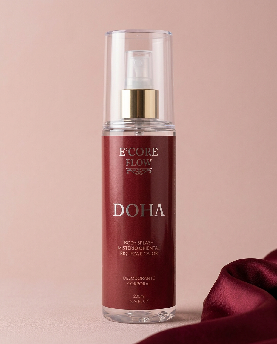 Body splash E'CORE FLOW DOHA, 200 ml